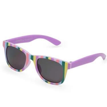 Imagem de Carter's Óculos de sol para bebês, crianças pequenas e pequenas - listras