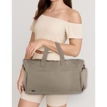Imagem de Bolsa De Ombro Grande Feminina Alça Tranversal Moda Fitness-Feminino
