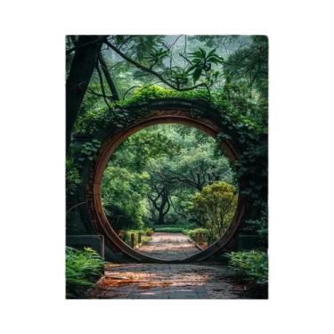 Imagem de Pintura a Óleo DIY Para Adultos Por Números Flores Paisagem Chinesa De