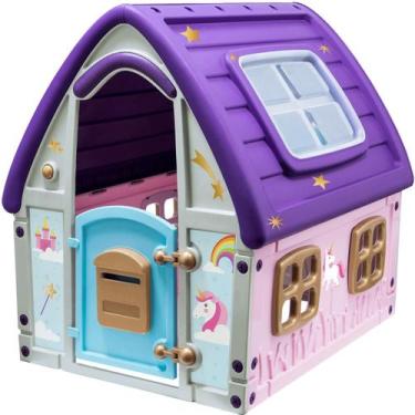 Imagem de Casinha de Brinquedo Jardim Zippy Toys Unicorn Grand House