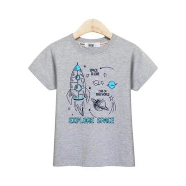 Imagem de Camiseta De Verão Para Meninos Com Estampa De Desenho Animado 2024 Nov