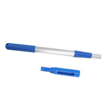 Imagem de Solinder Pólo de Piscina Telescópico de Alumínio, Acessórios Removíveis Limpeza Piscina 3 Seções, Fácil Usar, Superfície Altamente Firme e Polida para Segurança, Adequado