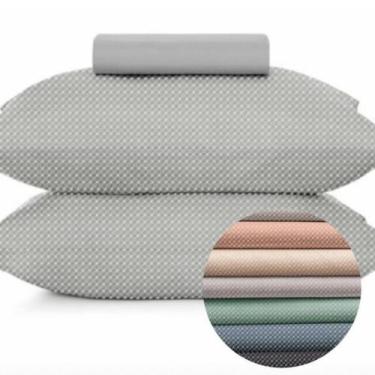 Imagem de Jogo de Cama Solteiro 2 Peças Altenburg Toque Acetinado - Dohler, Azul