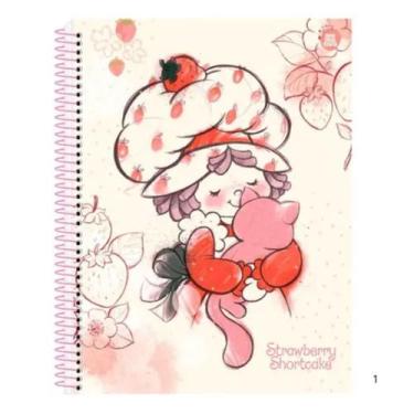 Imagem de Caderno Colegial 1 Materia Cd 80fls Moranguinho - Sao Domingos