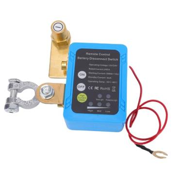 Imagem de Fabater Interruptor Inteligente de Desconexão de Bateria de Baixa Tensão para Caminhão de Carro RV, Interruptor de Desligamento Automático para Veículos Utilitários ATV, 240A, Material de Nylon