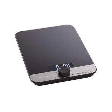 Imagem de BALANÇA CULINÁRIA DIGITAL KITCHENAID 5KG KQ908G Cinza