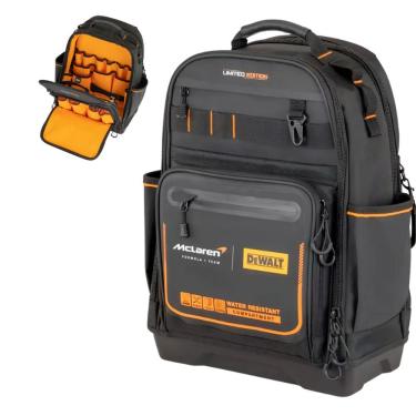 Imagem de Mochila Para Ferramentas Dewalt Mclaren Com 43 Bolsos.