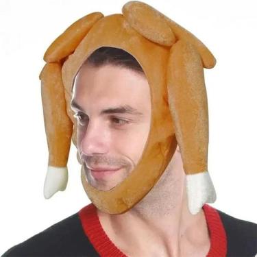 Imagem de Chapéu Ajustável De Perna De Frango Para Adultos, Engraçado Para Festa