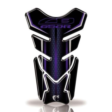 Imagem de Protetor De Tanque Adesivo Moto Honda Cb 650R Azul Azul