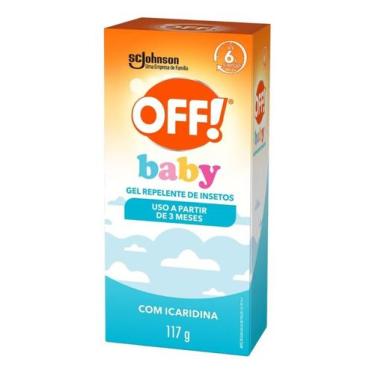 Imagem de Repelente Em Gel Off Baby Com Icaridina 117g, 117ml