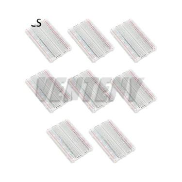 Imagem de Placa De Teste Universal Mini Protoboard Sem Solda Com 400 Pontos De C