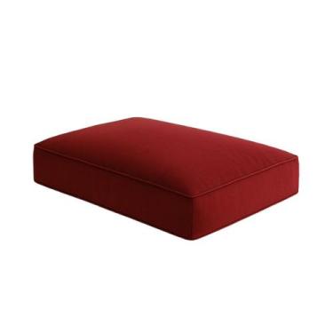 Imagem de Caminha Futon Pet M Veludo 82x62 Bordô - AMOFADAS