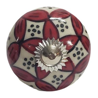 Imagem de Puxador Cerâmica Indiano Modelo 56