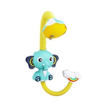 Imagem de Brinquedo De Banho Para Bebê Com Ducha Arco-Íris, Patinhos Amarelos E 