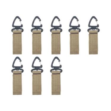 Imagem de Mosquetão De Nylon Giratório 360 graus Com Gancho Para Chaves, Fivela 