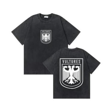 Imagem de Camiseta Masculina Oversized Vintage Kanye West Com Estampa De Urso De