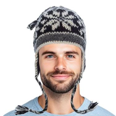 Imagem de Touca Gorro Peruano De Lã Tapa Orelha Modelo Chaves - Juvenil Adulto -