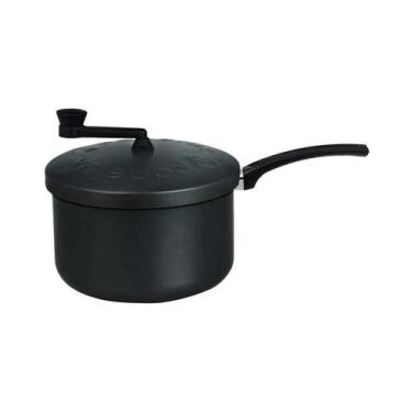 Imagem de Pipoqueira Alumínio 20Cm Antiaderente Grafite Magnific - PANELUX