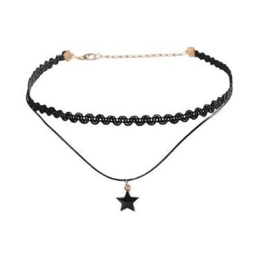 Imagem de Colar De Coração Vermelho Com Pingente De Dupla Camada Para Mulheres, 