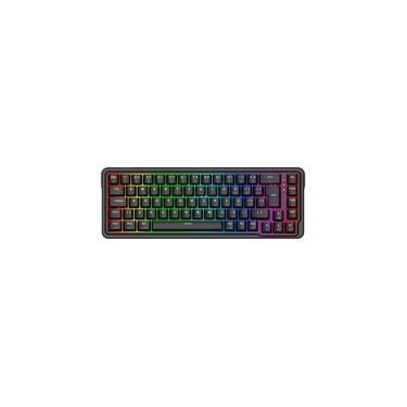 Imagem de Teclado Magnético Gamer Redragon Nova, 65%, RGB, Switch UltraMag Linear, ABNT2, Preto - K709RGB-M