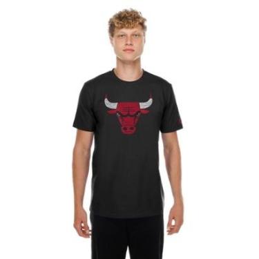 Imagem de CAMISETA NEW ERA REGULAR CHICAGO BULLS NBA PRETO-Masculino