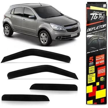 Imagem de Calha De Chuva Defletor Agile 2009/2015 4 Portas Tgpoli (23.018) - TG.