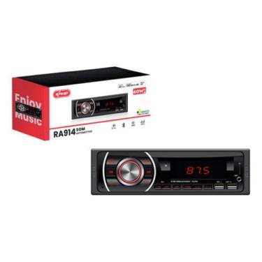 Imagem de Radio Som Automotivo Knup KP RA 914 com USB, Bluetooth e Leitor de Car
