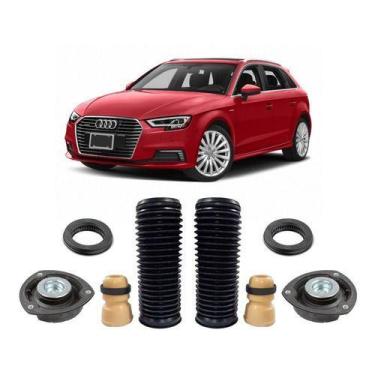 Imagem de Kit Coxim Batente Amortecedor Dianteiro Audi A3 2018 2019 20 - QualyKi