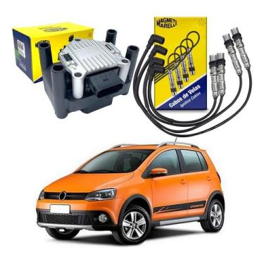 Imagem de Bobina Ignição Cabo Vela Crossfox 1.6 8v 2011 A 2014 - Magneti Marelli