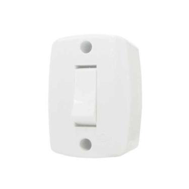Imagem de Interruptor Simples Linha Retangular para Iluminação Interna com Desig