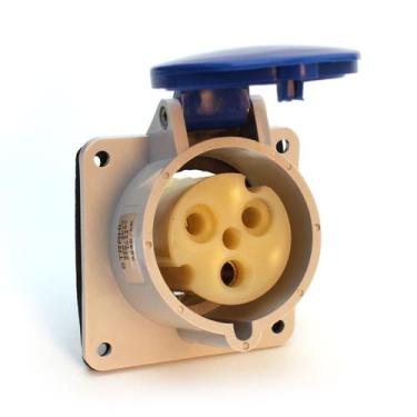 Imagem de Tomada Industrial de Embutir Linha CEKTON IP44 Strahl 3 (2P+T) 32A 200