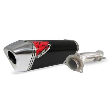 Imagem de Escape / Ponteira Coyote TRS Tri-Oval 300mm Alumínio - GSX 650 F / Ban