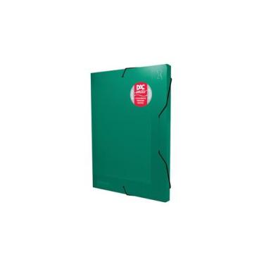 Imagem de Pasta Aba Elástica Ofício Com Lombo Onda - DAC, Verde