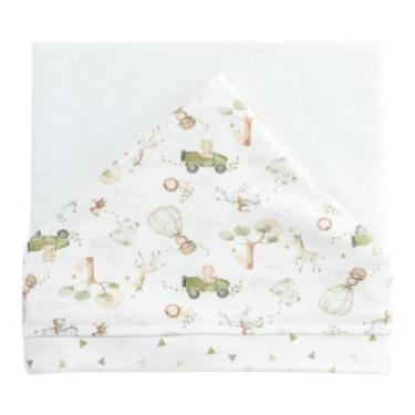Imagem de Toalha De Banho Bebê Big Friends Off White Até 3 Anos - Hug