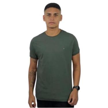 Imagem de Camiseta Basica Friso Na Gola (PA) Militar/Caramelo Aramis, XXG