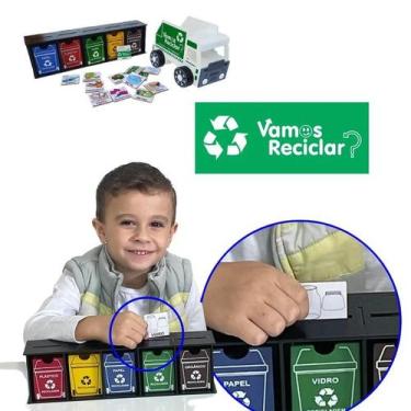 Imagem de Caminhão Da Reciclagem - Vamos Reciclar: Aprenda a reciclar e salve o 