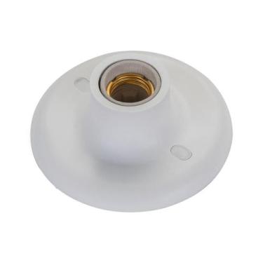 Imagem de Plafonier Soquete de Porcelana E27 Demi 5890 Branco