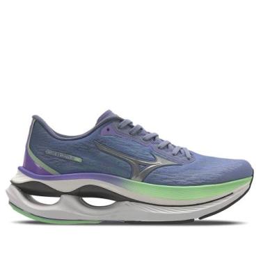 Imagem de Tênis Feminino Mizuno Wave Creation 26 Lilás/Branco/Verde, Lilás, 37