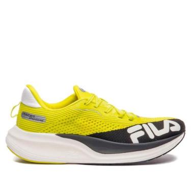 Imagem de Tênis Masculino Fila Racer Speedzone Speed Verde/Preto, Verde, Preto, 
