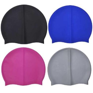 Imagem de Touca de Natação Olymport Silicone Massage Adulto - SORTIDA, único