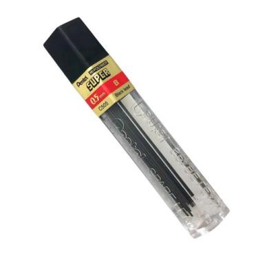 Imagem de Grafite PENTEL 0.5mm B/2B/HB/3B/4B - 1 Tubo c/ 12 Un, 0.5 - B