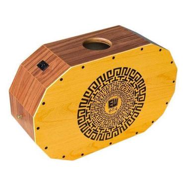 Imagem de Cajón Colo Duo Elétrico Compact Profissional + Alça - Cajon Marcos Bra