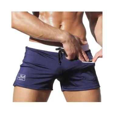 Imagem de Roupa De Banho Sexy Masculina Sunga Masculina Calções De Praia Para Na