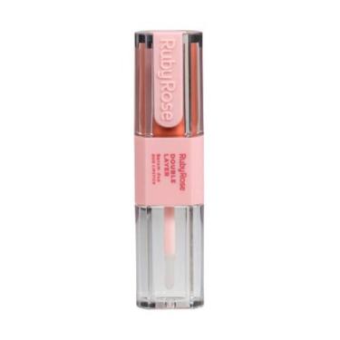 Imagem de Batom Duo Ruby Rose Double Layer HBL6102 Cor Dl80