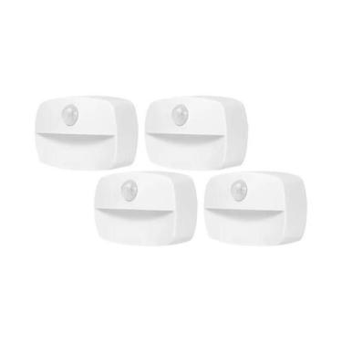 Imagem de Luz Noturna LED Com Sensor De Movimento, Sem Fio, Alimentada Por Bater