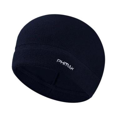 Imagem de Boné De Ciclismo Masculino De Inverno Com Forro De Lã, Chapéu À Prova 