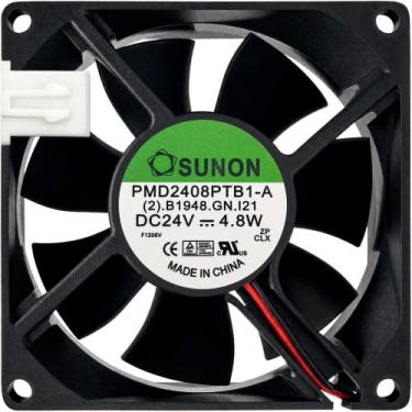 Imagem de Cooler PMD2408PTB1-A 24V 5W 0,20 2 Fios 2P 80X80X25MM A1 - Sunon
