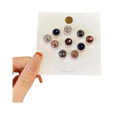 Imagem de Broche Invisível Anti-Luz para Decote - Fivela Decorativa para Roupas,