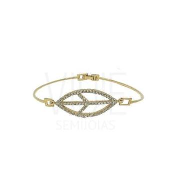 Imagem de Bracelete Símbolo da Paz Banhado a Ouro - Joia Elegante - VIDIÈ
