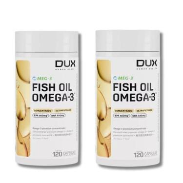 Imagem de KIT 2 Fish Oil Ômega 3 Dux Nutrition 120 Caps